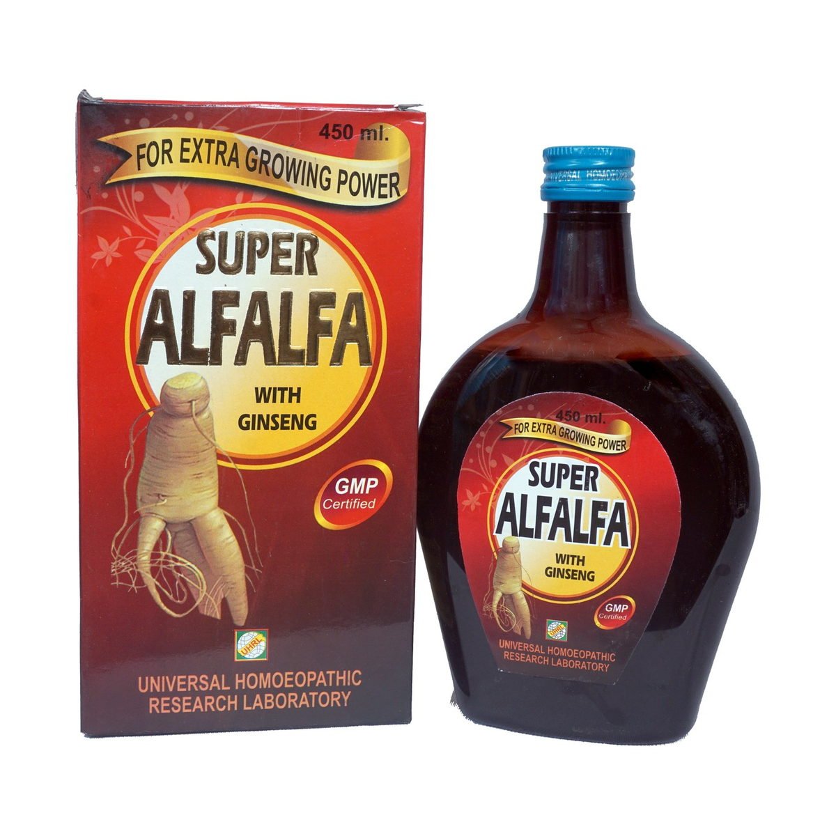 Super Alfalfa with Ginseng oral liquid pack